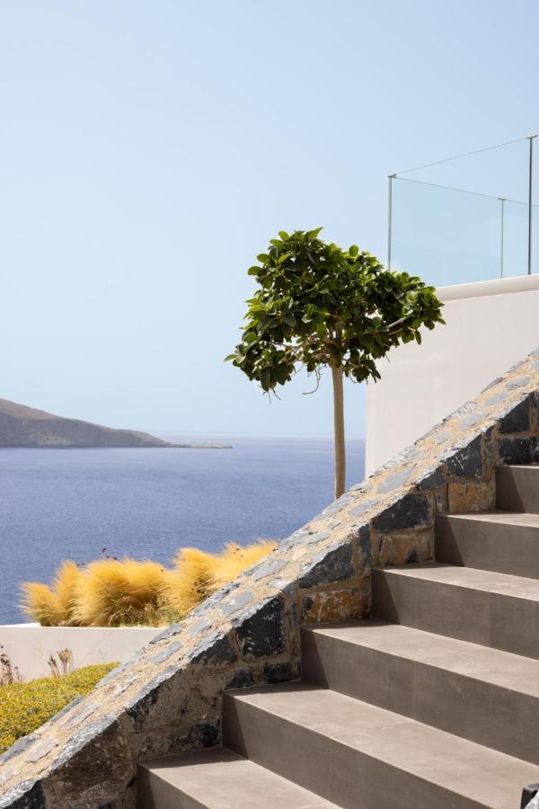 Rock Bay Villas - Luxury Villas In Crete アギア・ペラギア エクステリア 写真