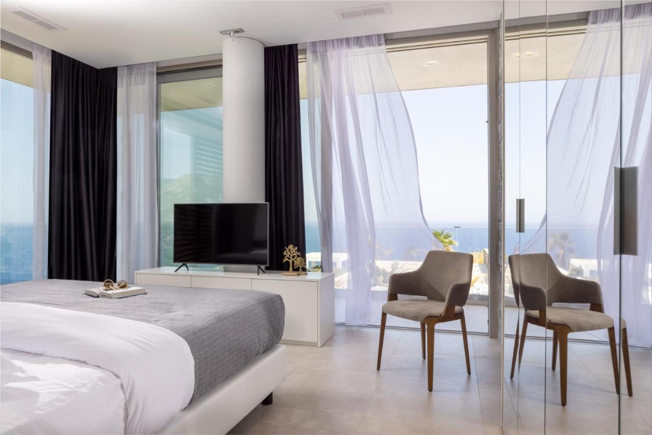 Rock Bay Villas - Luxury Villas In Crete アギア・ペラギア エクステリア 写真