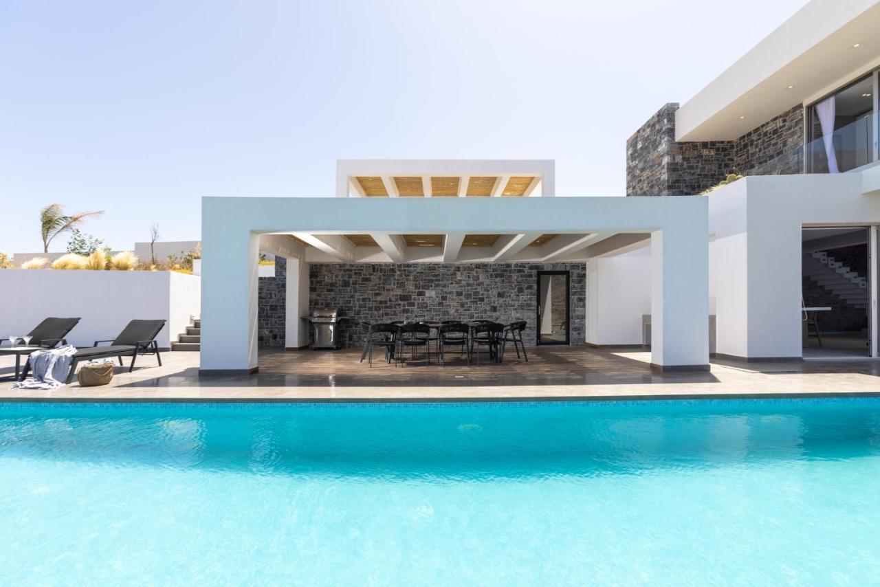 Rock Bay Villas - Luxury Villas In Crete アギア・ペラギア エクステリア 写真