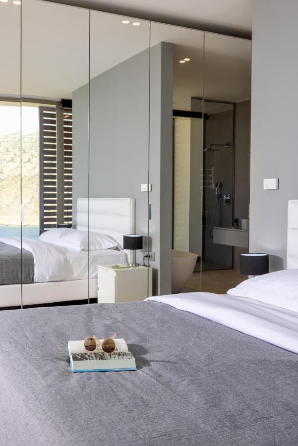 Rock Bay Villas - Luxury Villas In Crete アギア・ペラギア エクステリア 写真
